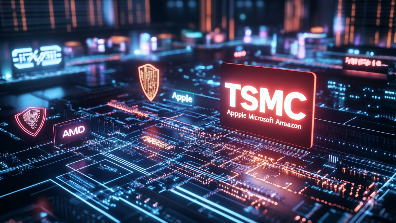 Lustų milžinė išlieka atspari tarifų karui: TSMC augimas nepaisant geopolitinių iššūkių